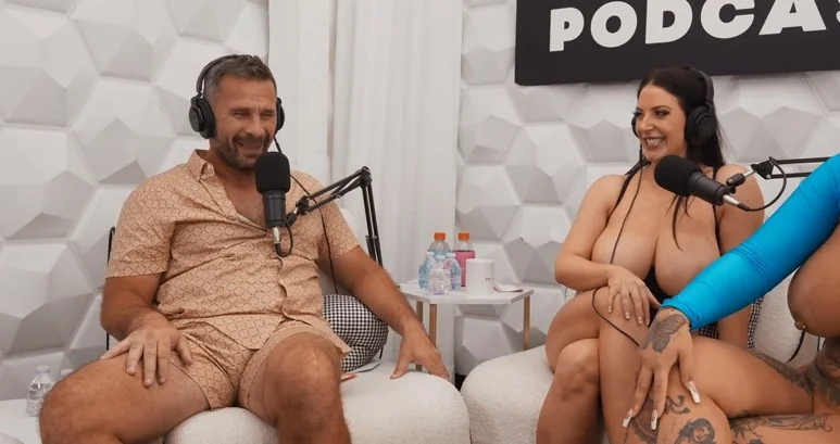 Brazzers Exxtra - Angela White y Connie Perignon - El podcast de Brazzers - Episodio 1 1080p