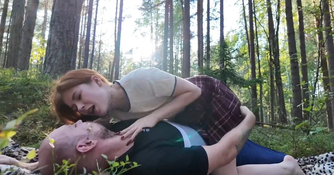 Whores In Public - Luna Rishi - Outdoor Anal Sex With Cute Luna Rishi