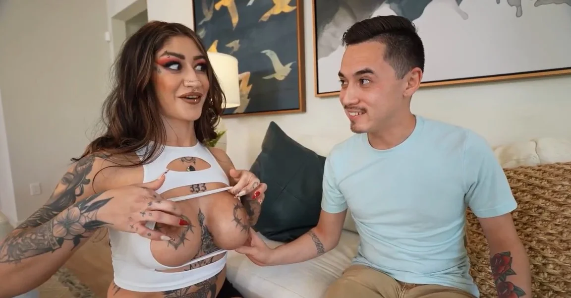 Teen Curves - Luna Baby - Curvy Alt Princess Thirsty for Cum (Luna’s TeamSkeet Debut)