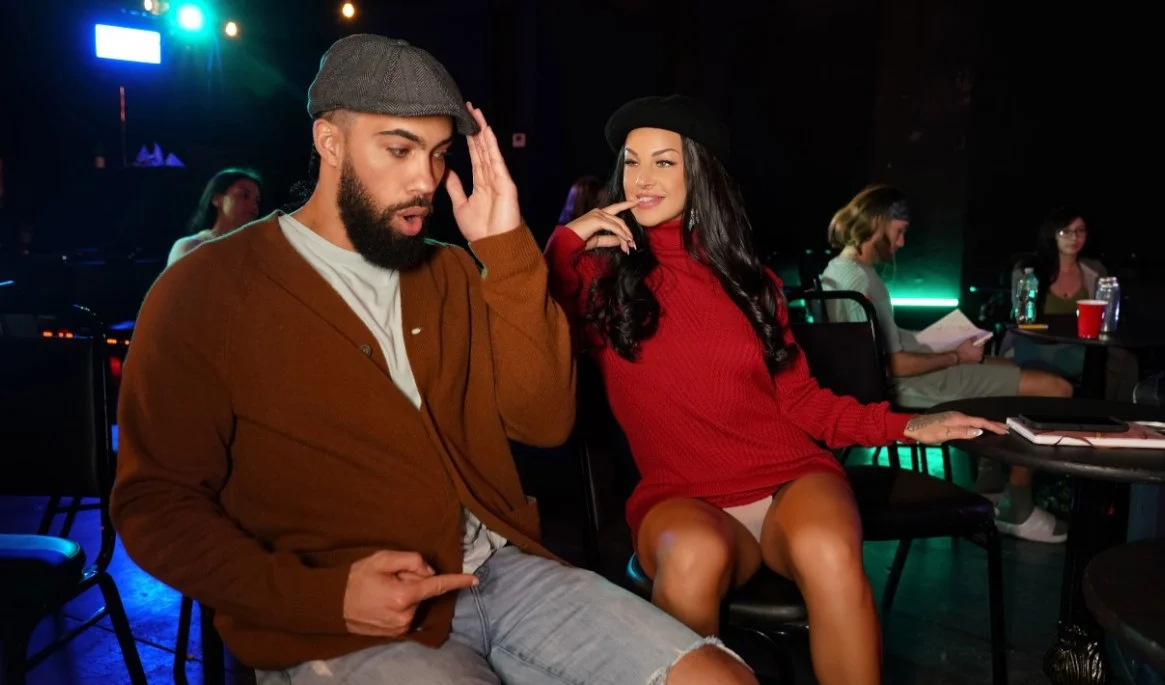 Crazy College GFs - Evelin Stone - Sloppy Public Bathroom Bang