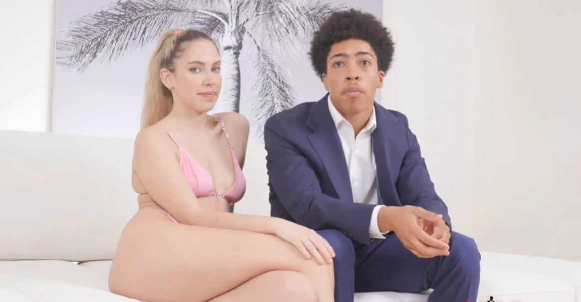 See Him Fuck - Khloe Kapri - The Haitian Sensation’s 1st Scene